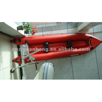 0.9 pvc inflatable fishing kayak 390